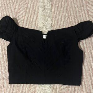 Elegant Black Women's Top